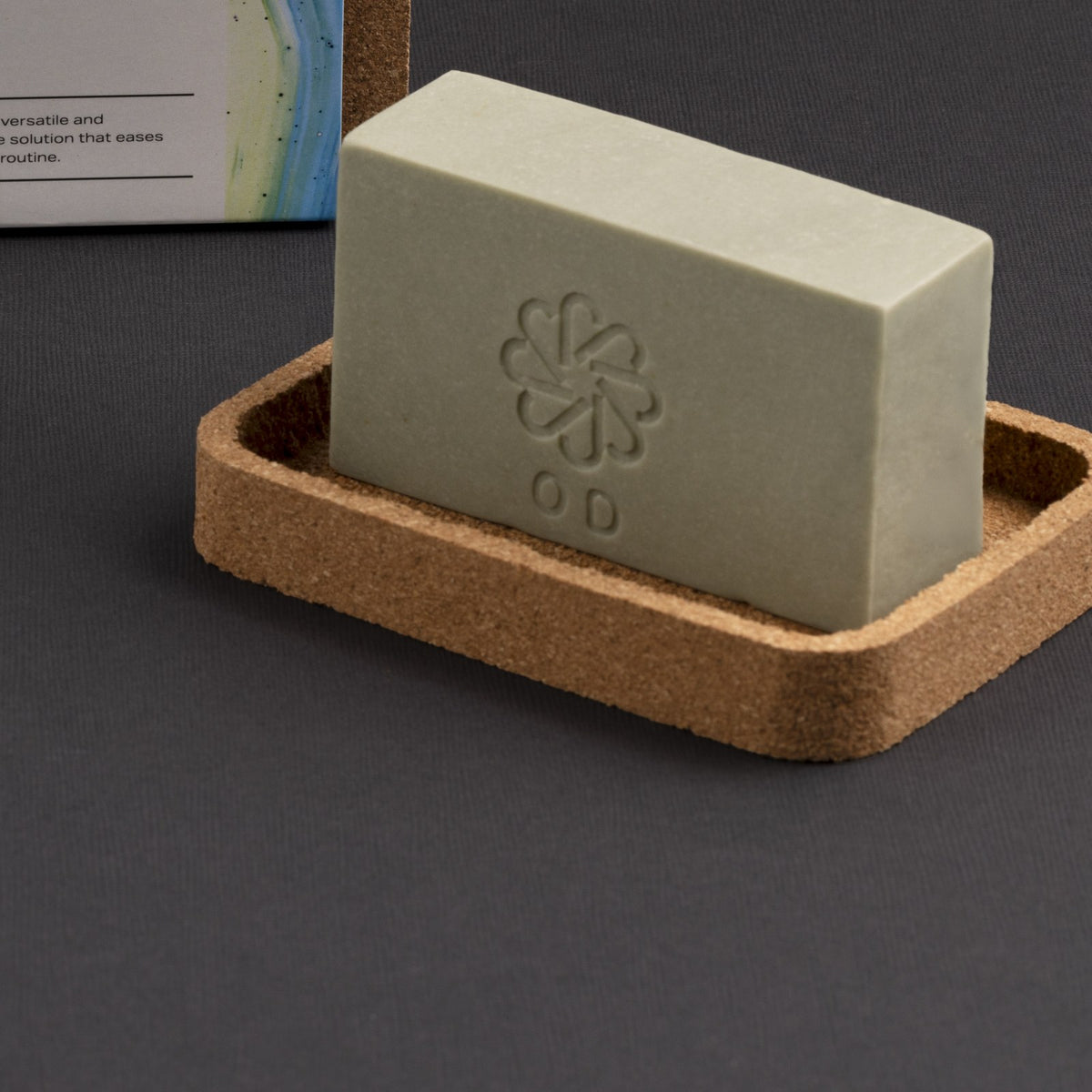 JIVANTRA cork case for a single cleansing bar